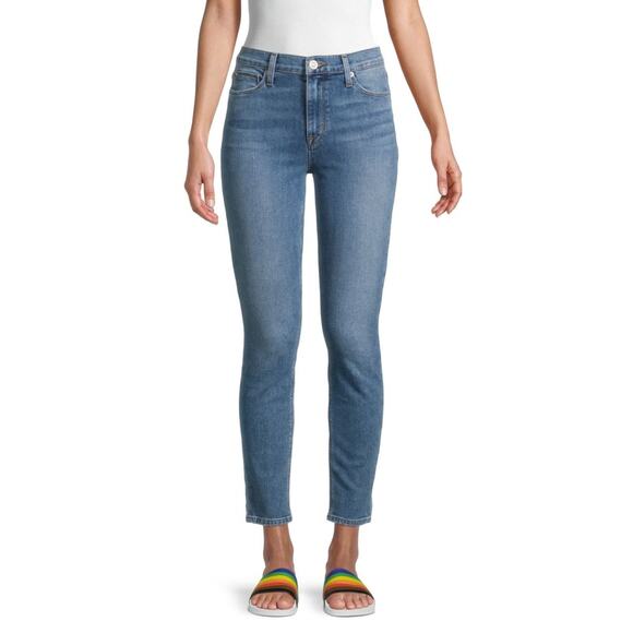 New Hudson Womens 25 Blair High Rise Skinny Ankle Jeans Jakarta Medium Wash - Picture 14 of 14